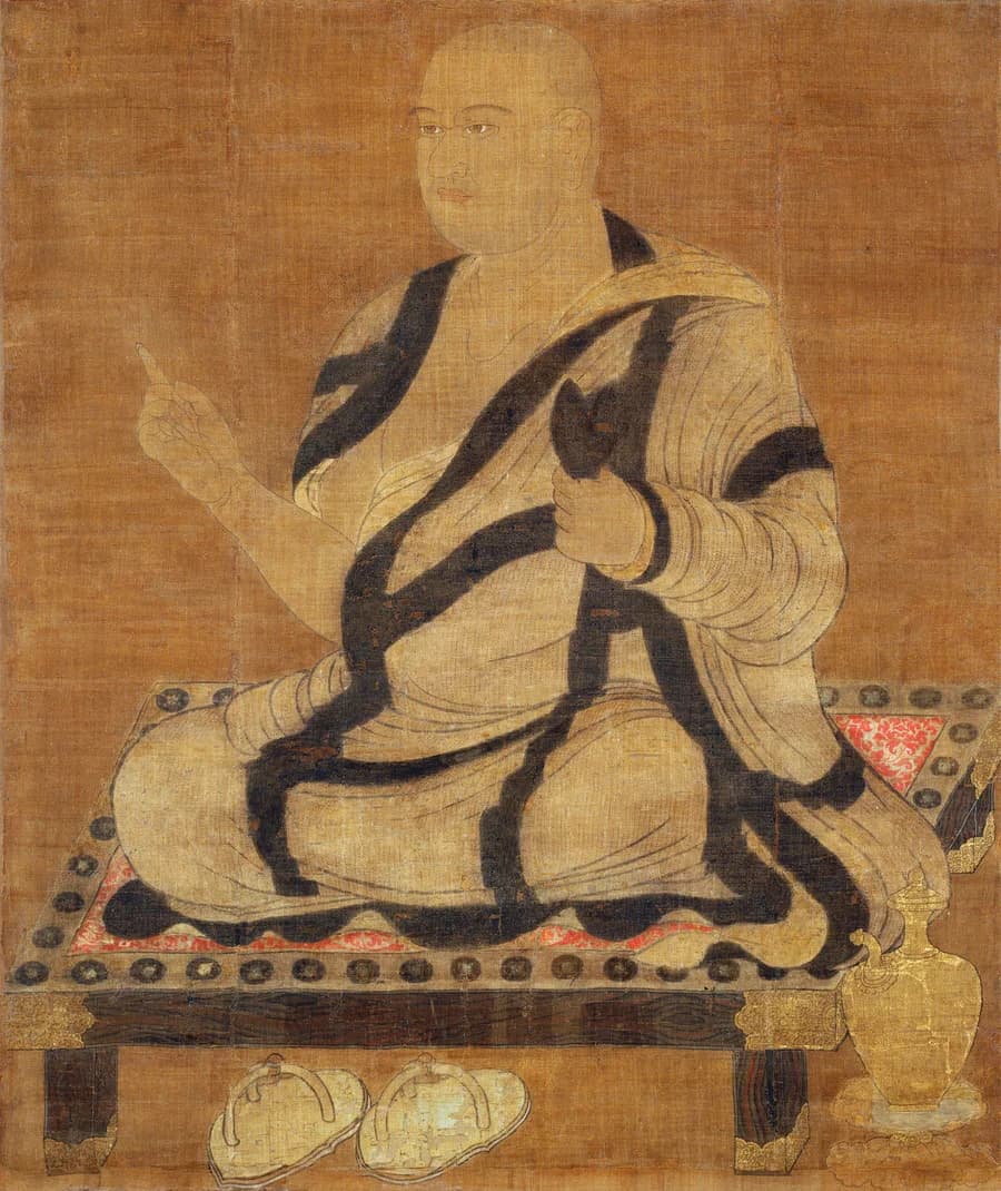 善無畏三蔵像