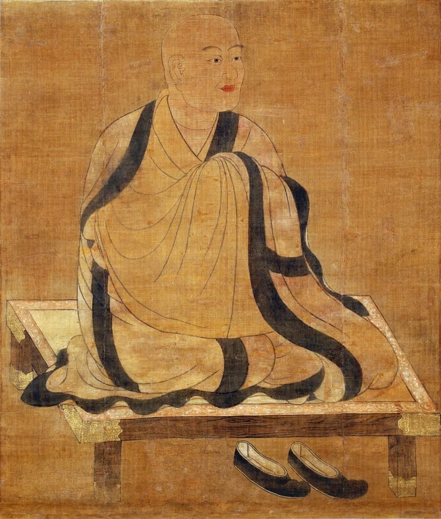 一行阿闍梨像