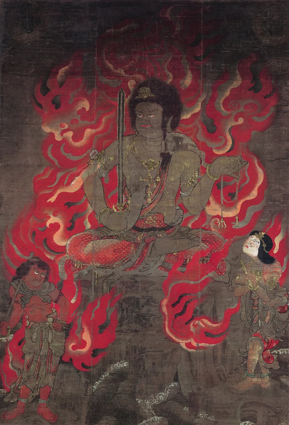 不動明王（不動明王（醍醐寺『五大尊像』のうち・国宝））