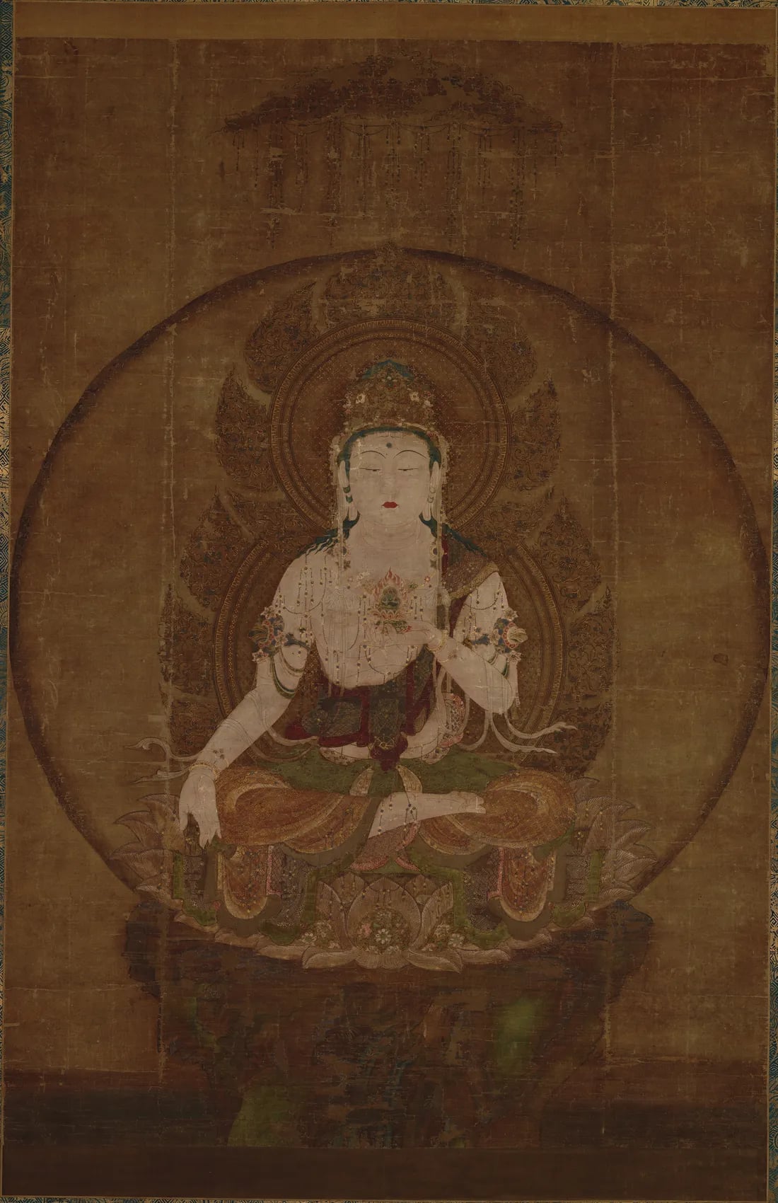 虚空蔵菩薩（絹本著色虚空蔵菩薩像（国宝））