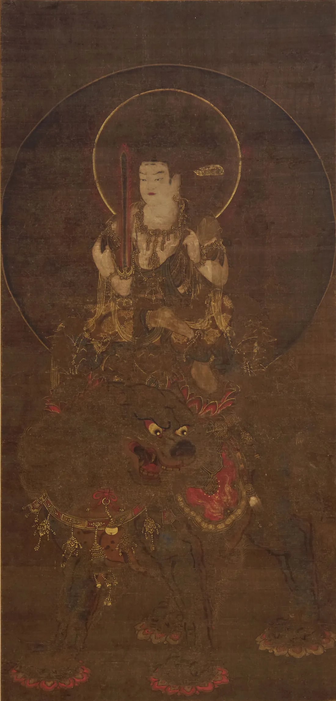 文殊菩薩（騎獅文殊菩薩像）