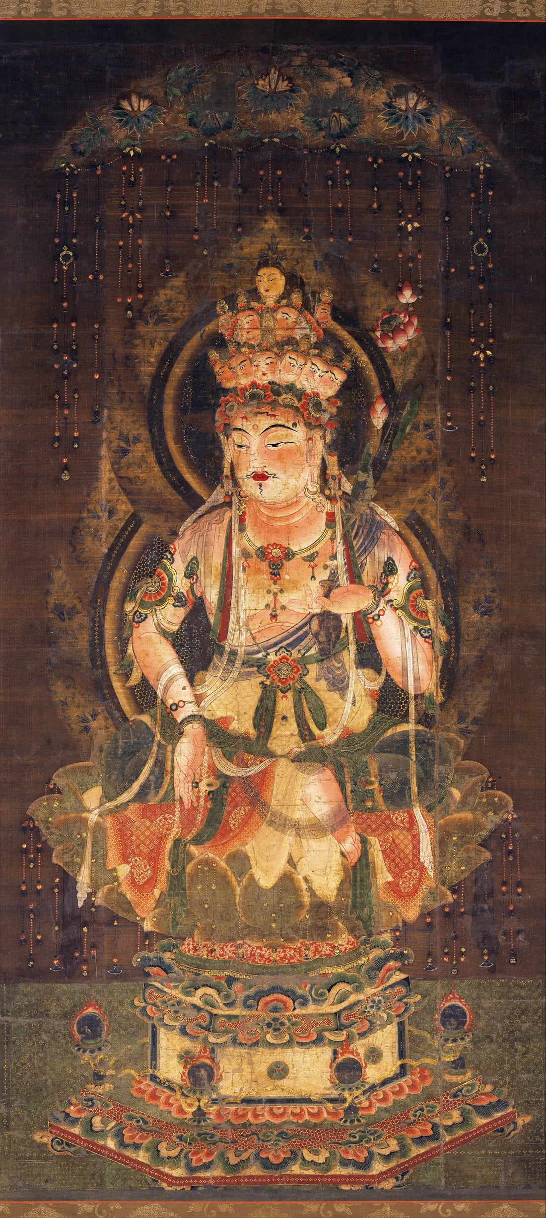 十一面観音(十一面観音像(国宝・法起寺伝来))