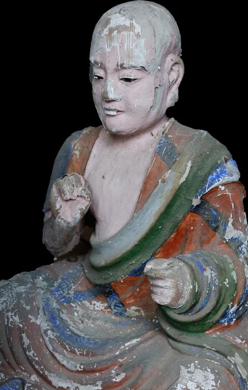 真言八祖 善無畏三蔵像 修繕奉納